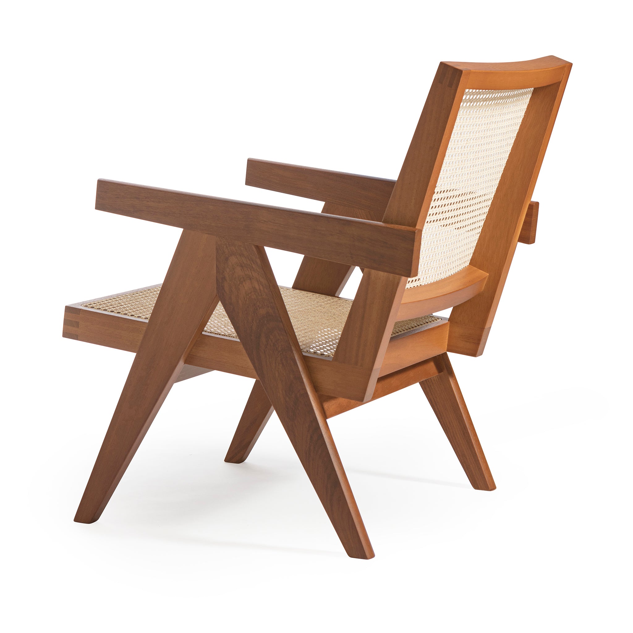 Klarel | Chandigarh Easy Armchair | Teak - Made In Italy